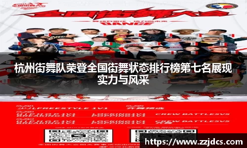 杭州街舞队荣登全国街舞状态排行榜第七名展现实力与风采